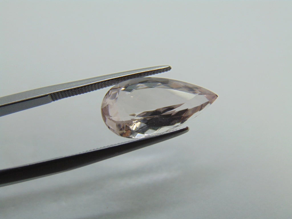 5.85ct Morganite 12x9mm