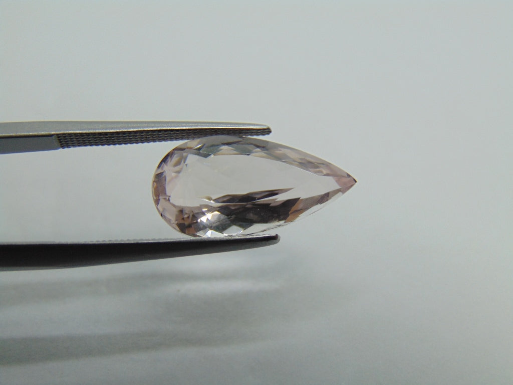 5.85ct Morganite 12x9mm