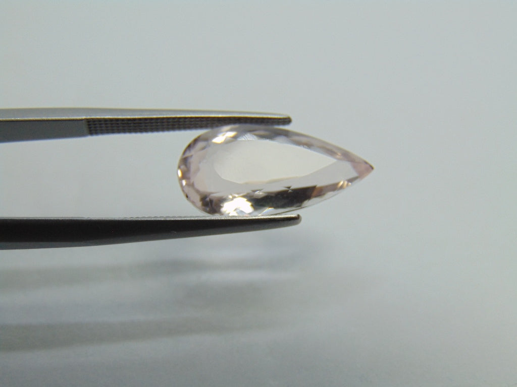 5.85ct Morganite 12x9mm