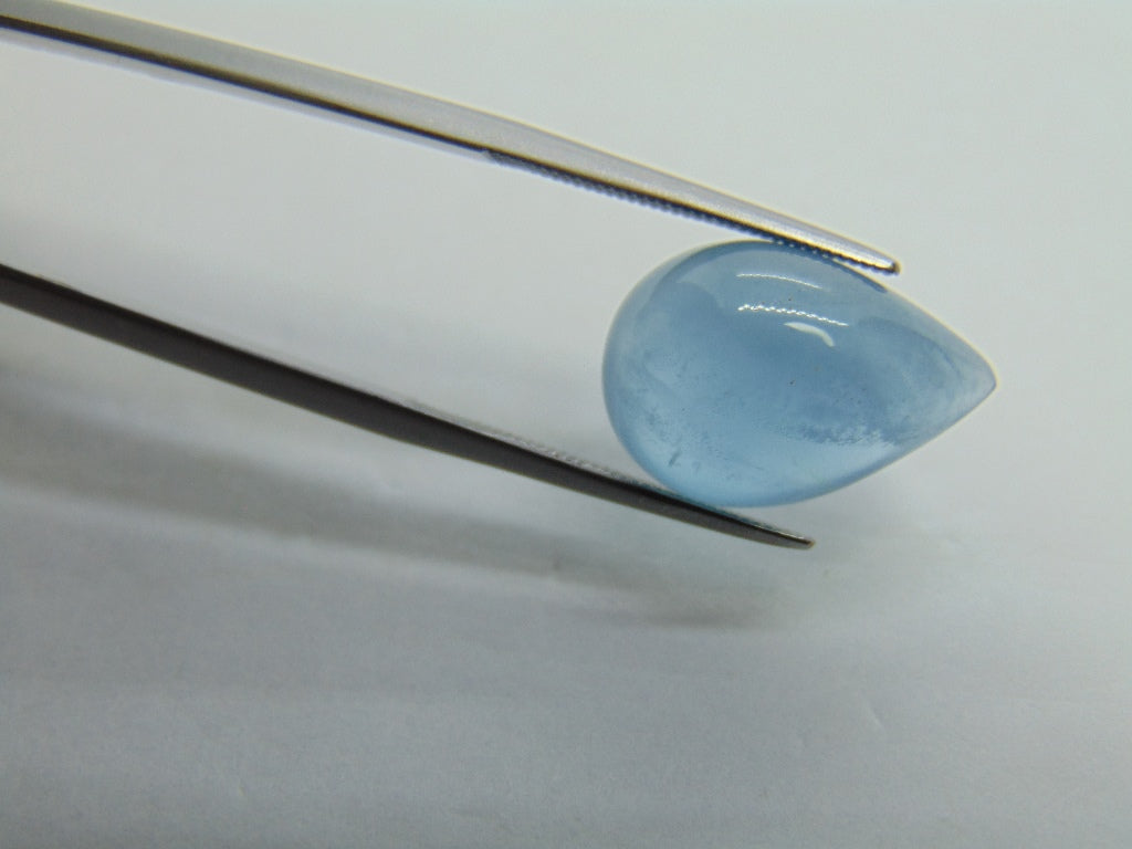 8ct Aquamarine Cabochon 17x11mm