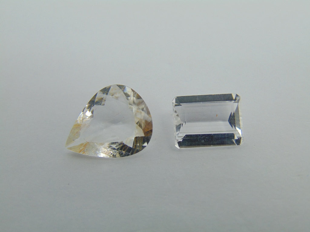 16.40ct Topaz 17x14mm 13x10mm