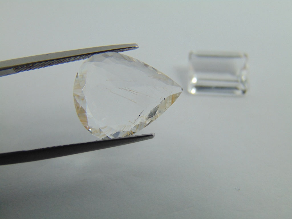 16.40ct Topaz 17x14mm 13x10mm