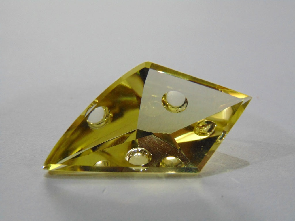 17.50ct Green Gold 13x9mm