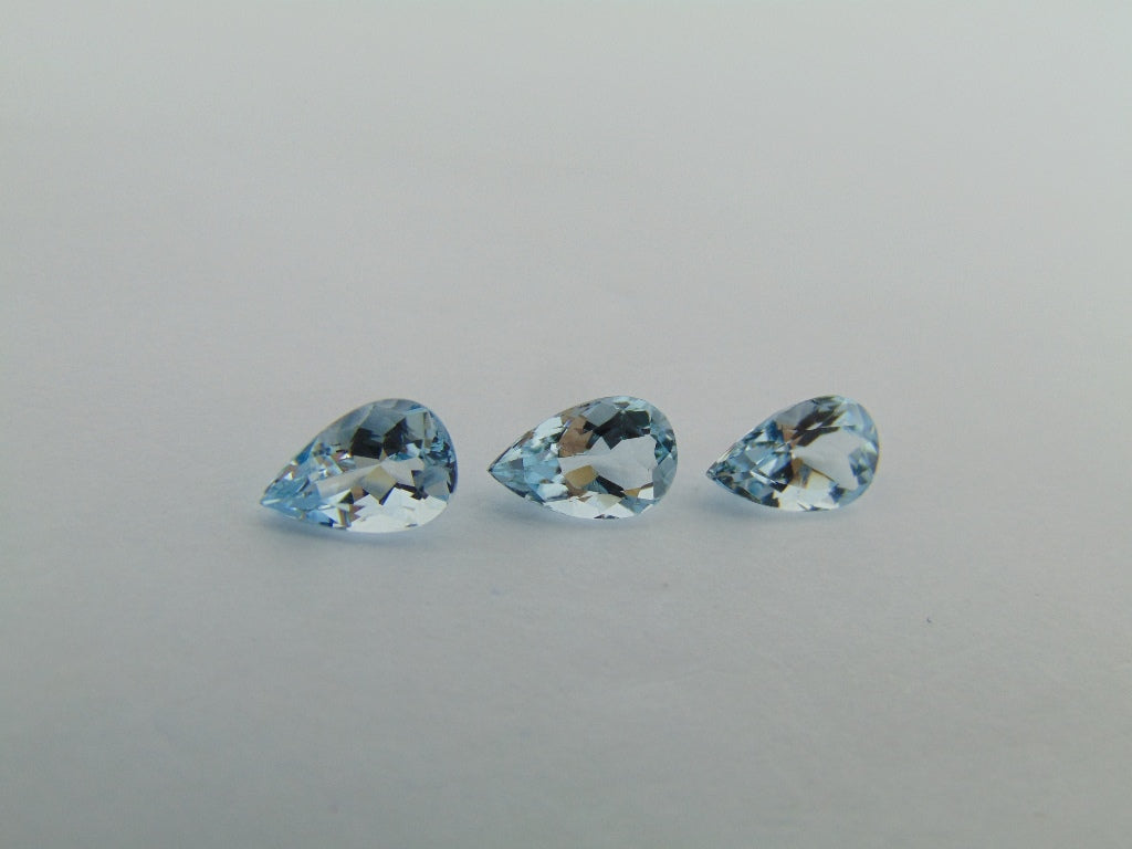 3.45cts Aquamarine Calibrated