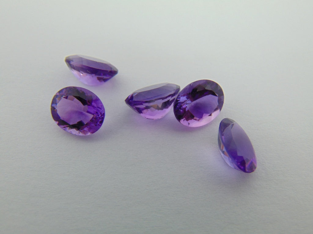 11.30ct Amethyst Calibrated 10x8mm