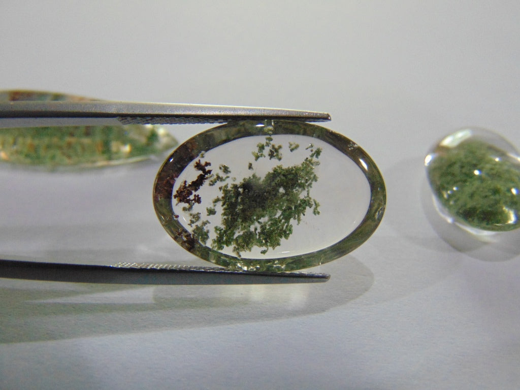 45.80ct Lodolite Green