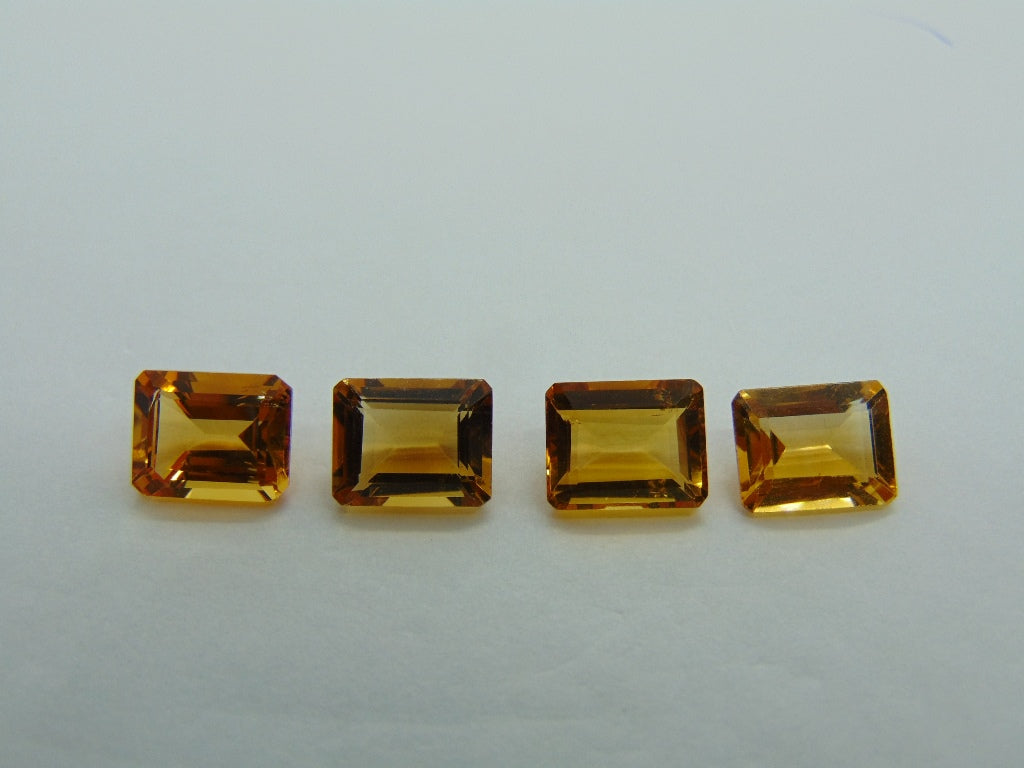 11.55ct Citrine Calibrated 10x8mm