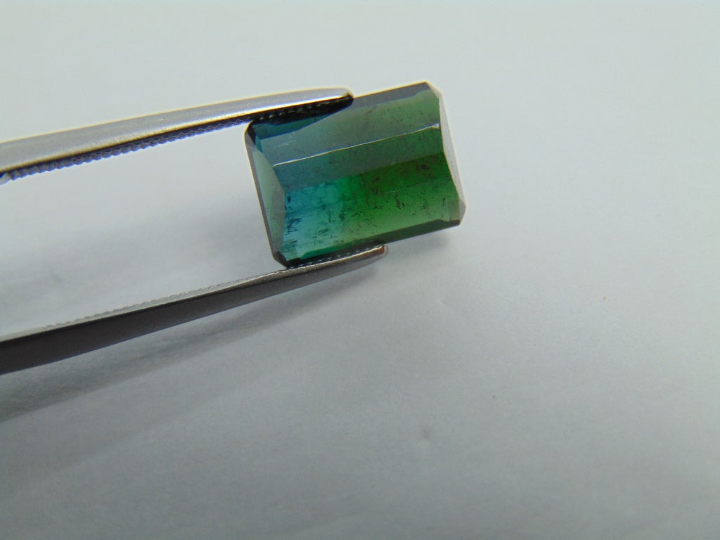 4.10ct Tourmaline Bicolor 10x8mm