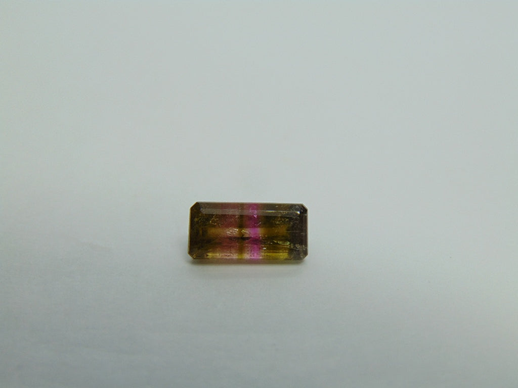 2.95ct Tourmaline Bicolor 12x5mm