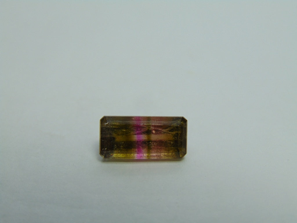 2.95ct Tourmaline Bicolor 12x5mm