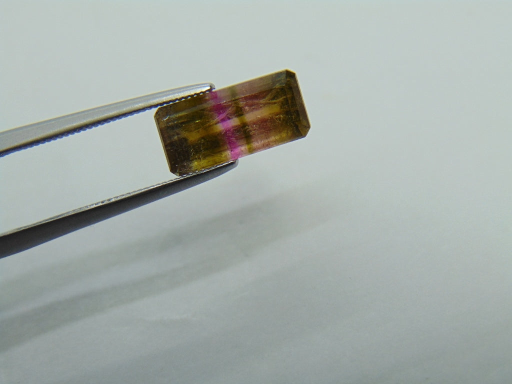 2.95ct Tourmaline Bicolor 12x5mm