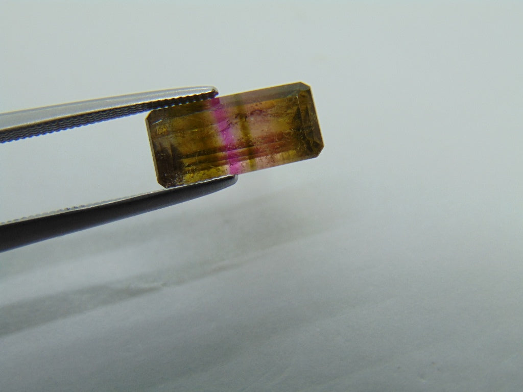 2.95ct Tourmaline Bicolor 12x5mm