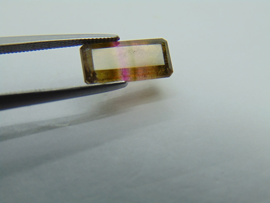 2.95ct Tourmaline Bicolor 12x5mm