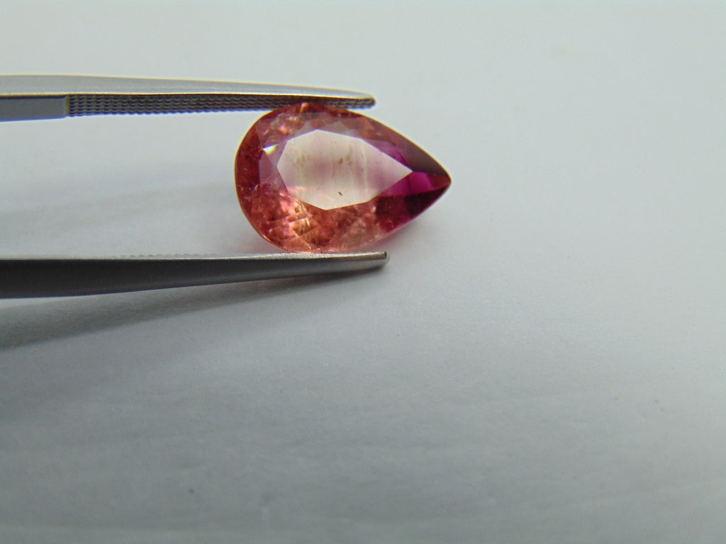 3.70ct Tourmaline Bicolor 13x9mm