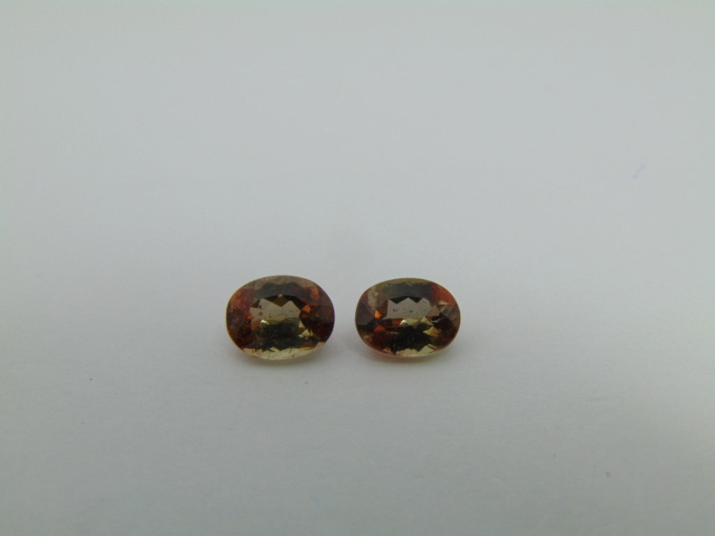 2.85cts Andalusite (Pair)