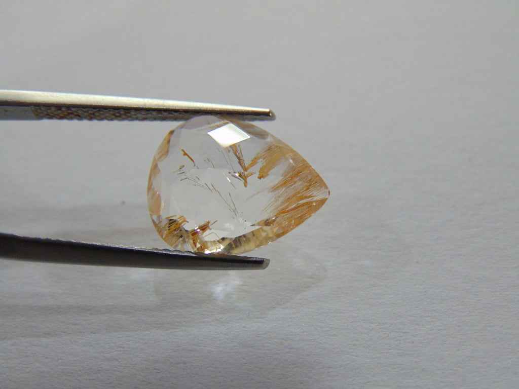 6.80ct Topaz With Rutile