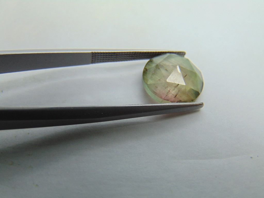 4.90ct Tourmaline Bicolor 11mm