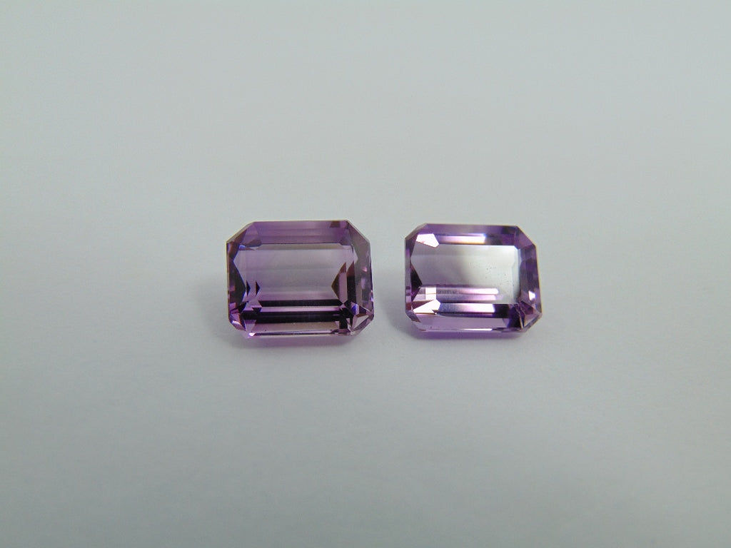 9.15cts Amethyst (Pair)