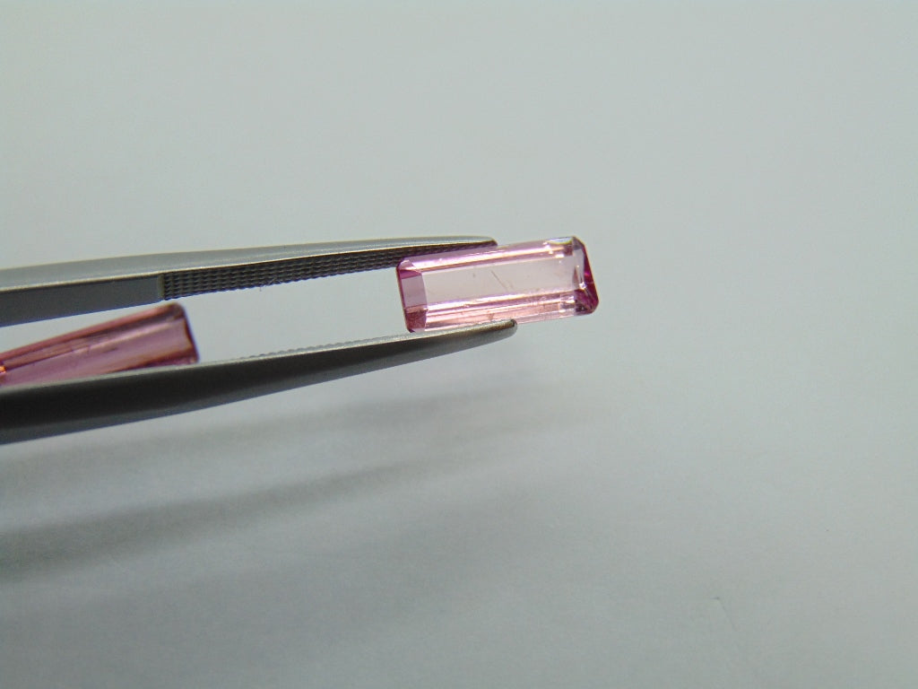 2.99ct Tourmaline 12x4mm 11x4mm