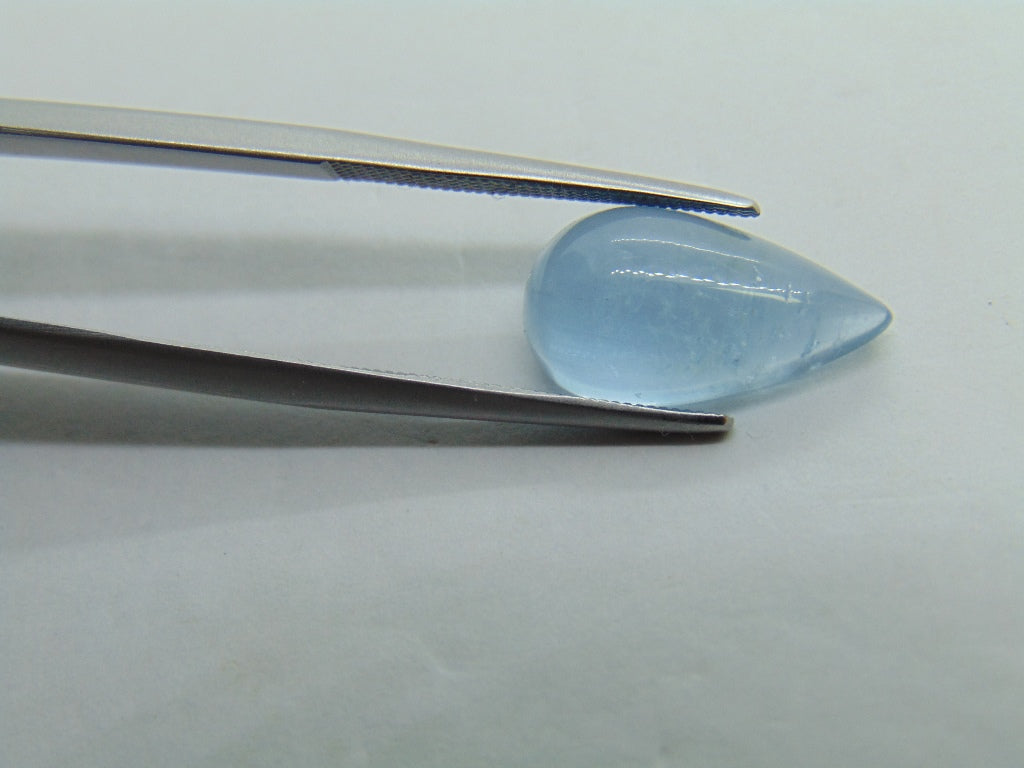 4.50ct Aquamarine Cabochon 16x9mm