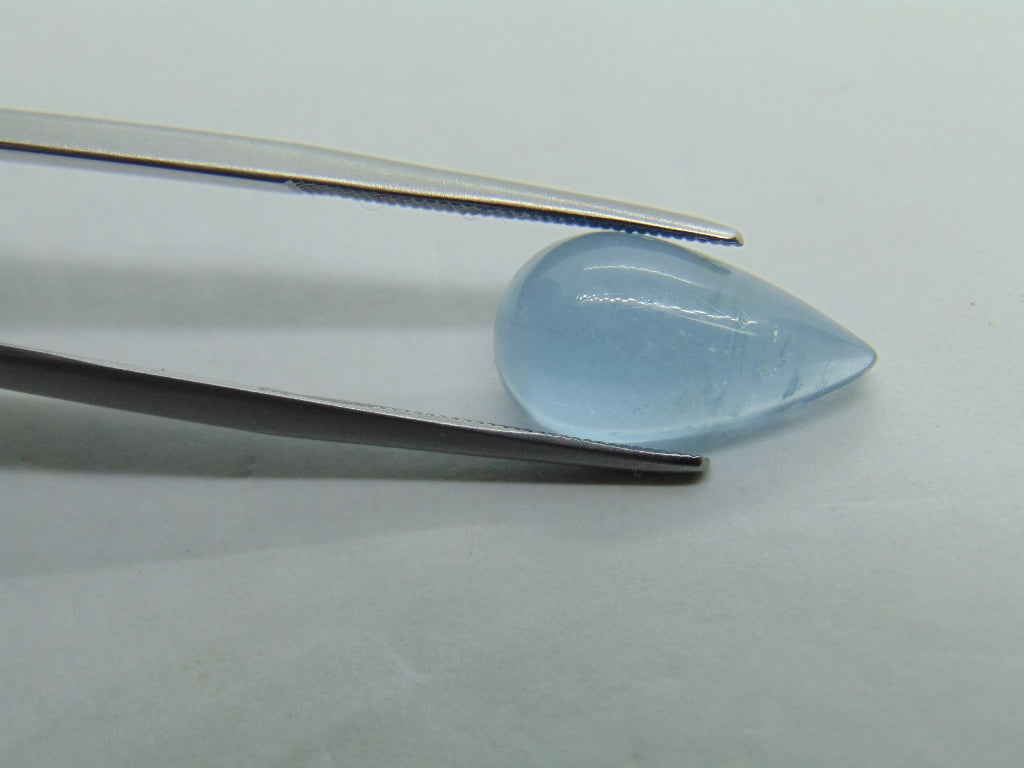 4.50ct Aquamarine Cabochon 16x9mm