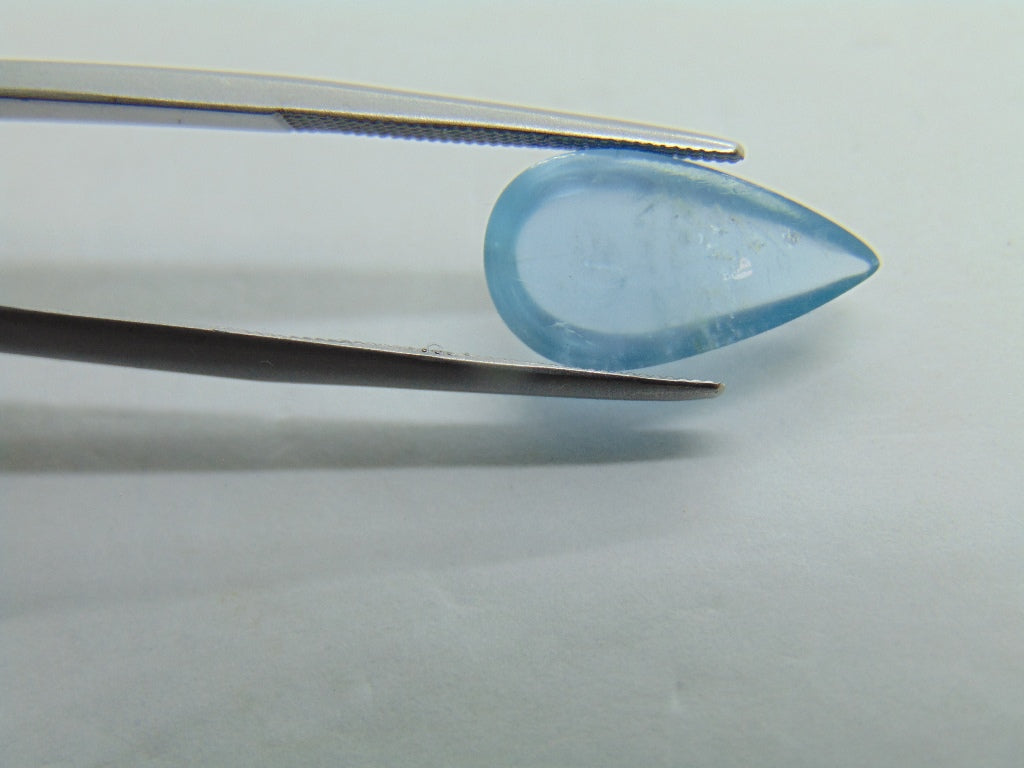 4.50ct Aquamarine Cabochon 16x9mm