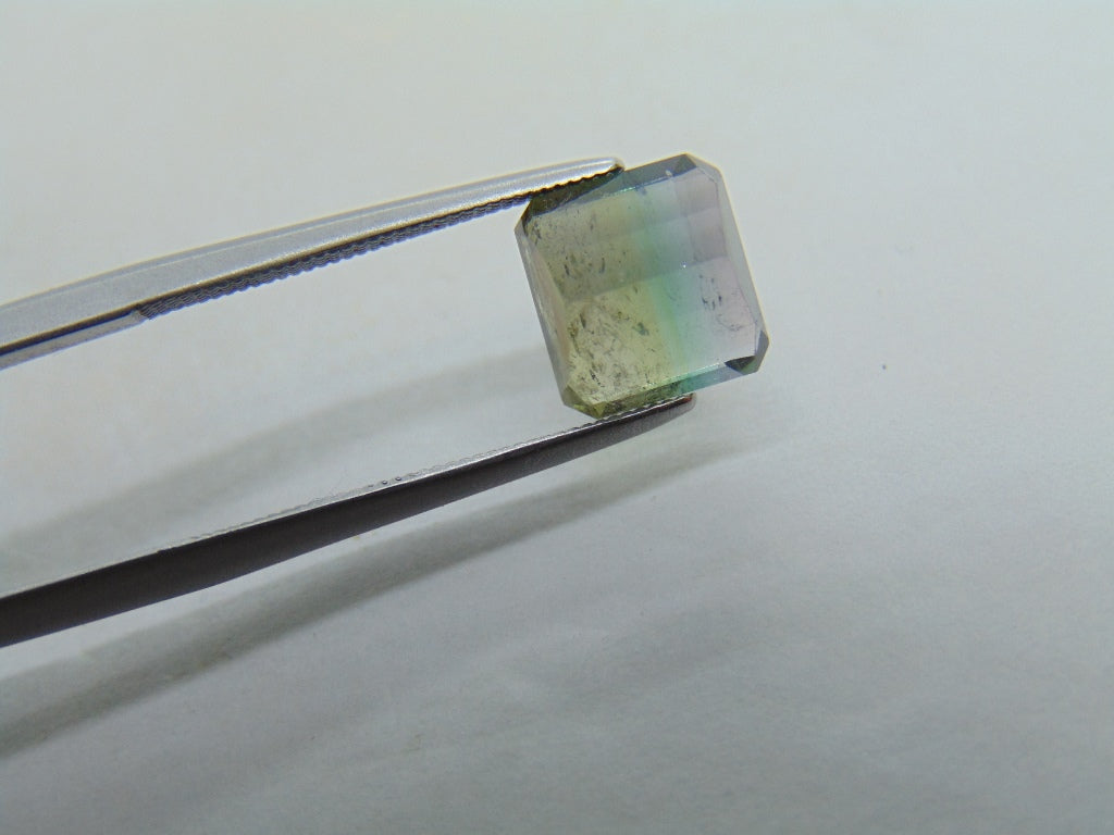 3.15ct Tourmaline Bicolor 8x7mm