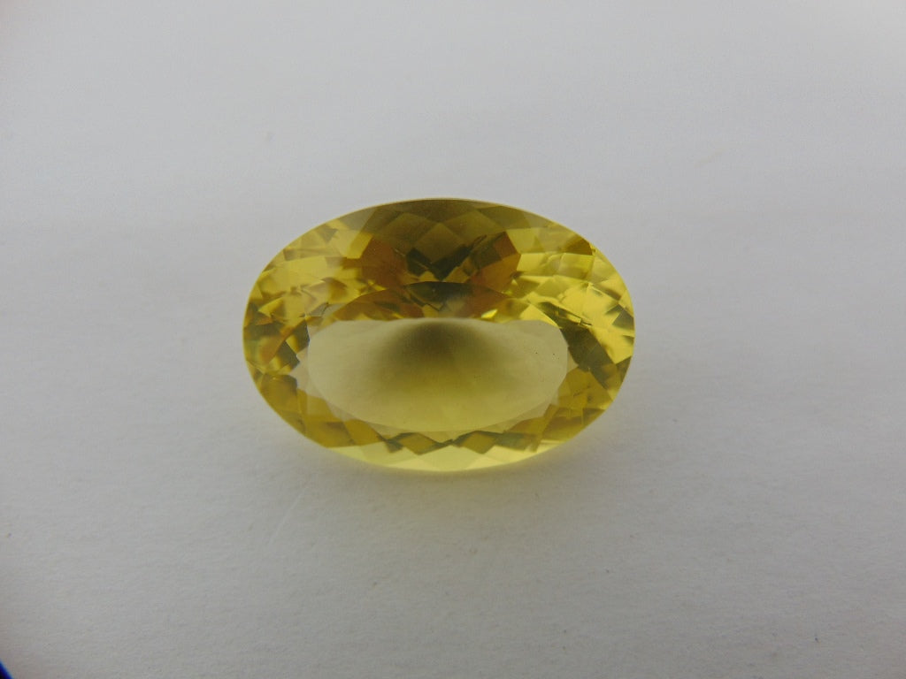 34.50cts Quartz (Green Gold)