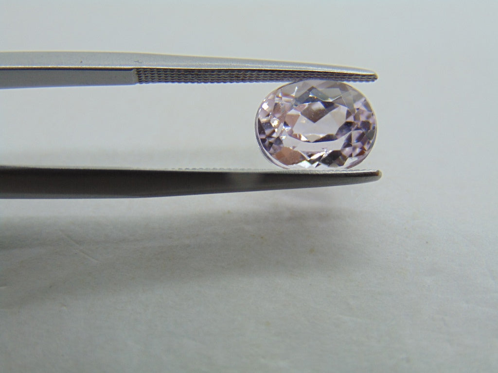 3.05ct Kunzite 9x7mm