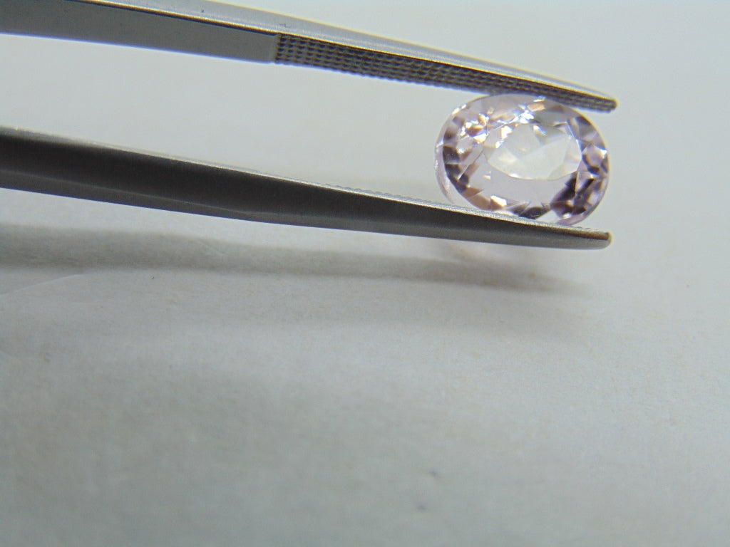 3.05ct Kunzite 9x7mm