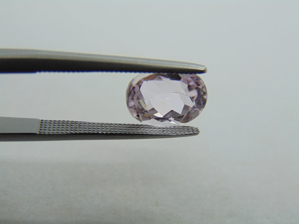 3.05ct Kunzite 9x7mm