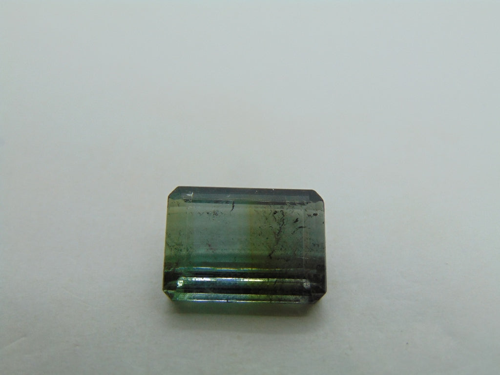 10.65ct Tourmaline Bicolor 15x11mm