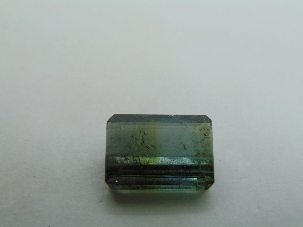 10.65ct Tourmaline Bicolor 15x11mm