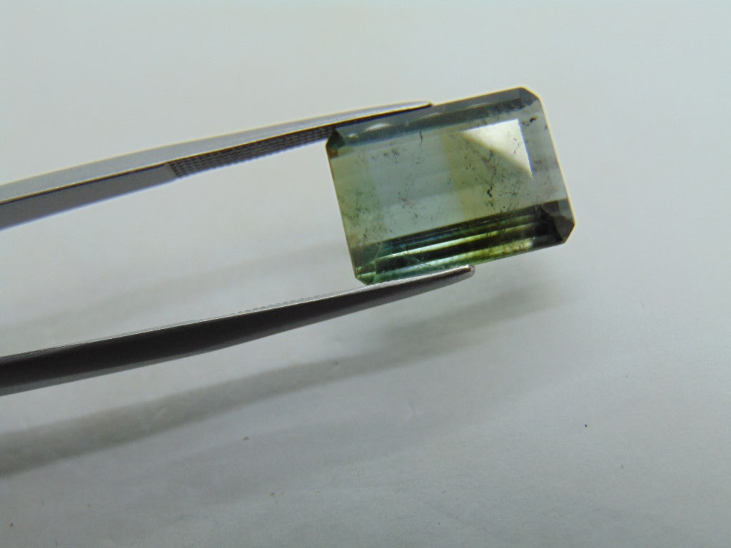 10.65ct Tourmaline Bicolor 15x11mm