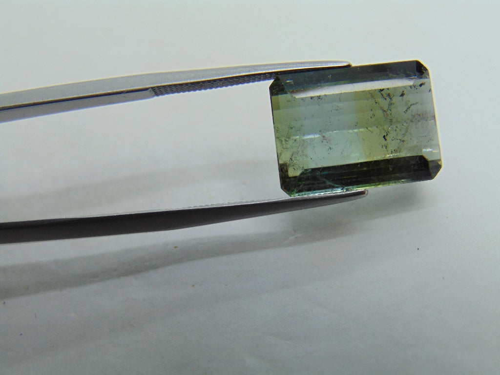 10.65ct Tourmaline Bicolor 15x11mm