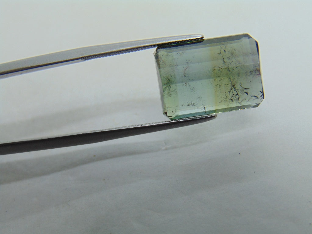 10.65ct Tourmaline Bicolor 15x11mm