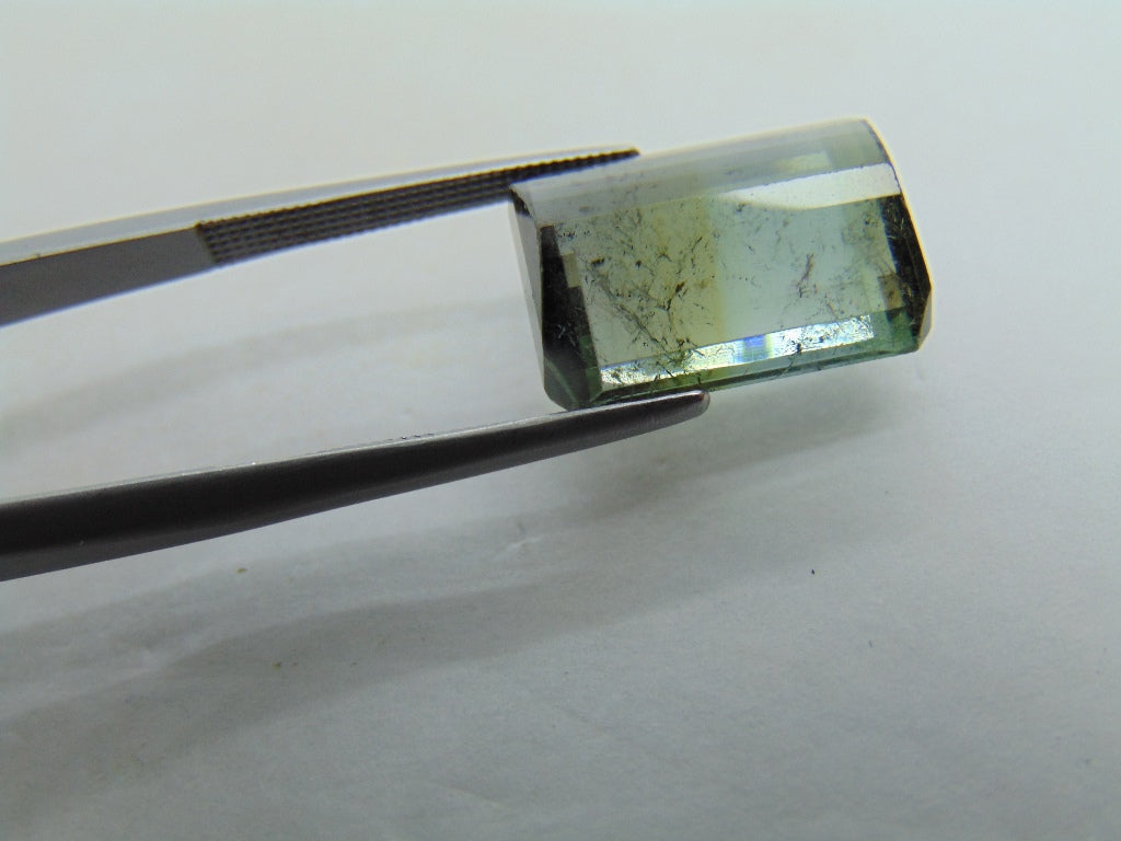 10.65ct Tourmaline Bicolor 15x11mm