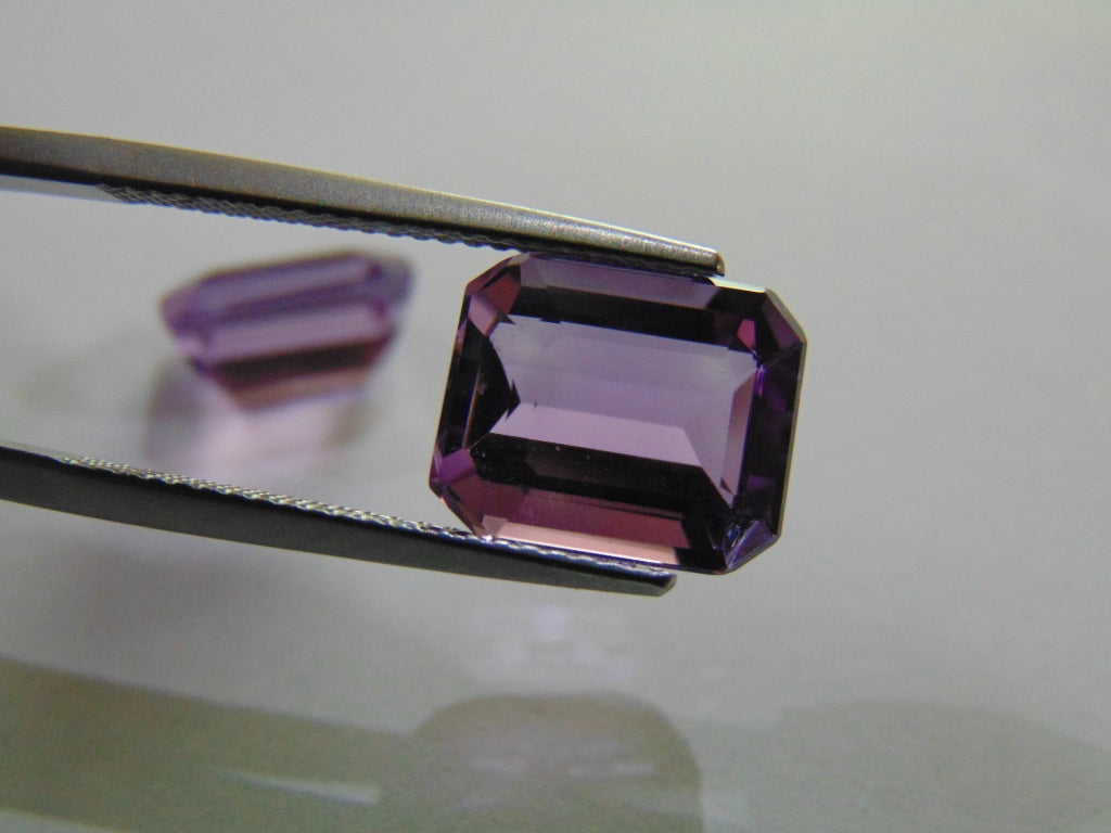 9ct Amethyst (Pair)