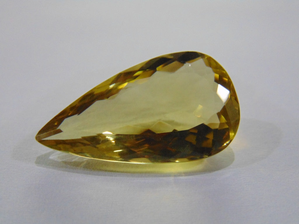 36.20ct Green Gold 35x18mm