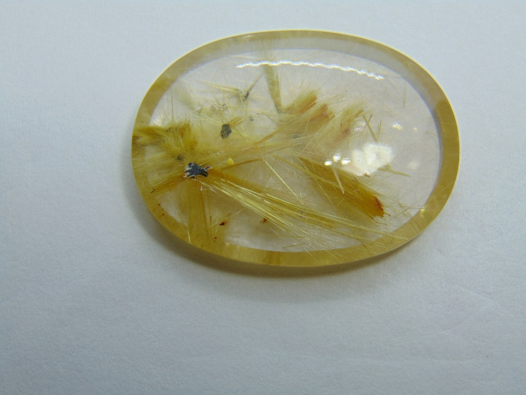 39.35ct Rutile 34x25mm