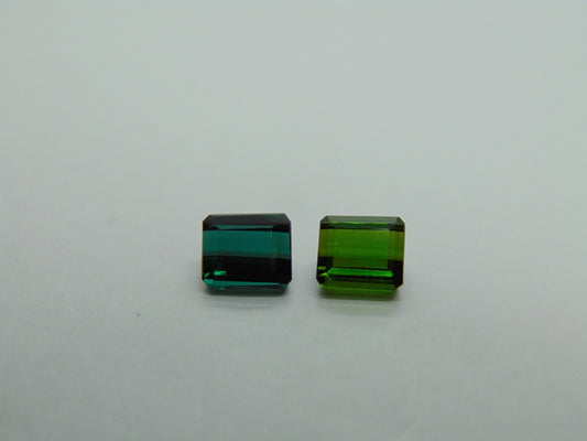 4.95ct Tourmaline 8x7mm 7.5x7mm