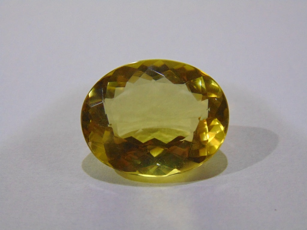 31.70ct Quartz (Green Gold)