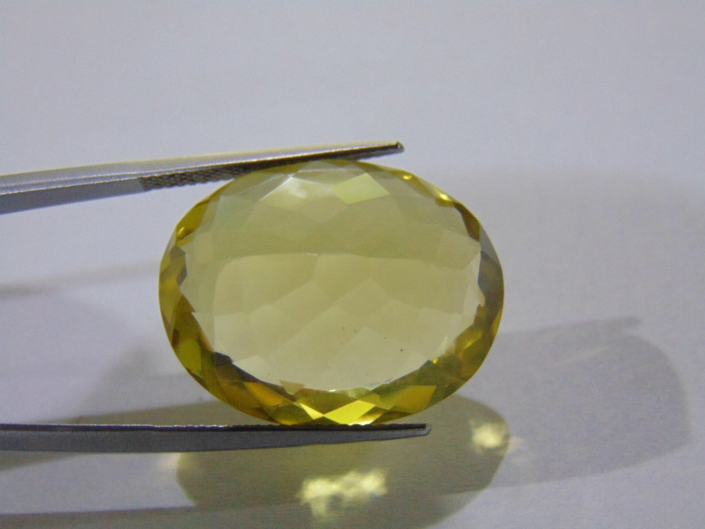 31.70ct Quartz (Green Gold)