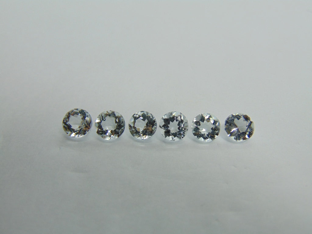 4.95ct Aquamarine Calibrated 6mm