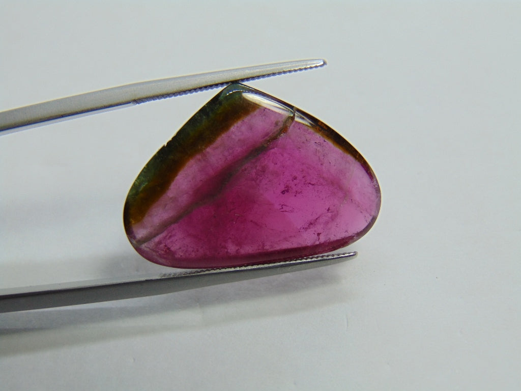 17.70ct Tourmaline Bicolor 24x17mm