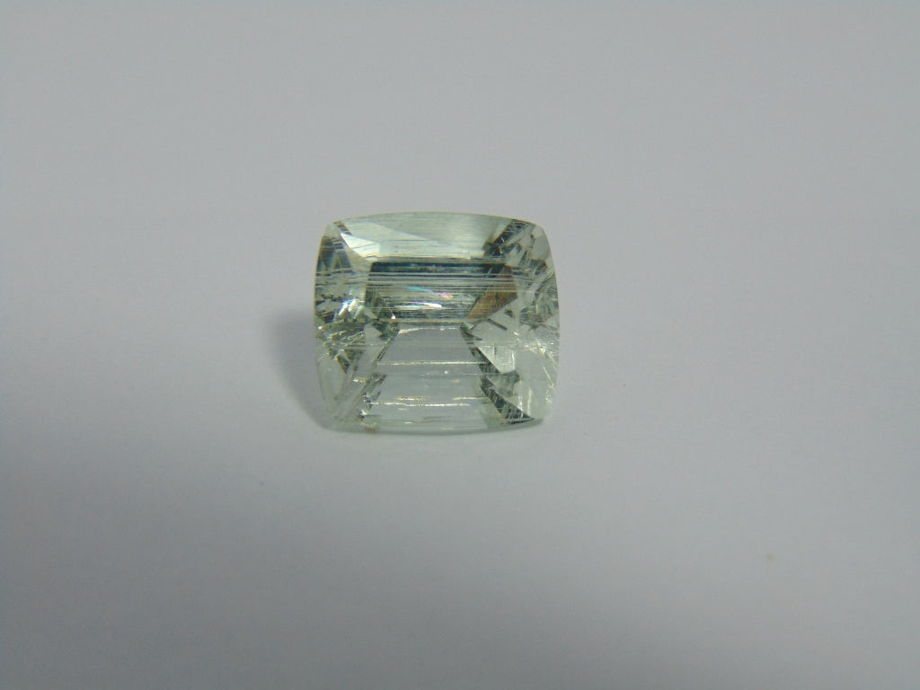 6.30ct Beryl With Needle 12x11mm