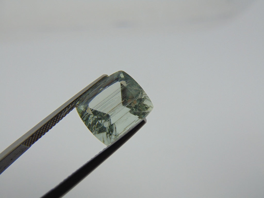 6.30ct Beryl With Needle 12x11mm