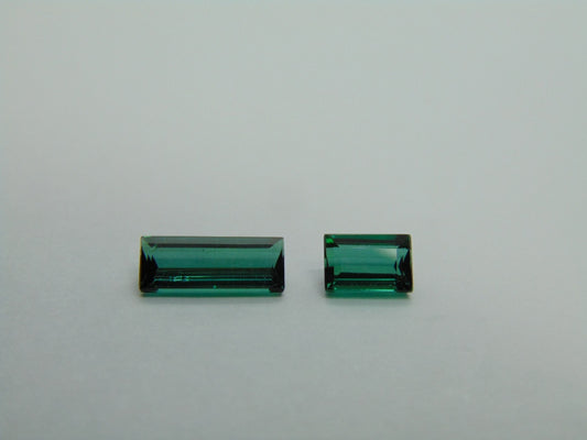 2.60ct Tourmaline 11x4mm 7x6mm