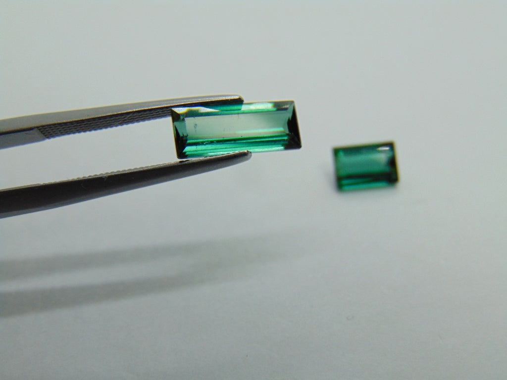 2.60ct Tourmaline 11x4mm 7x6mm