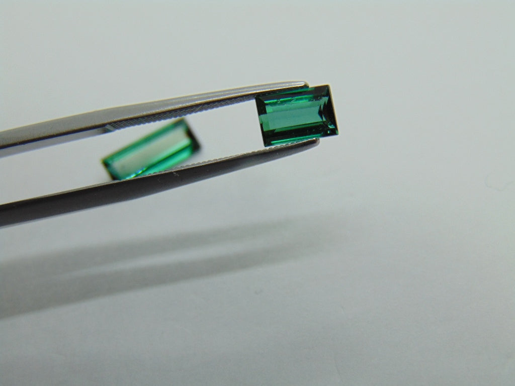 2.60ct Tourmaline 11x4mm 7x6mm